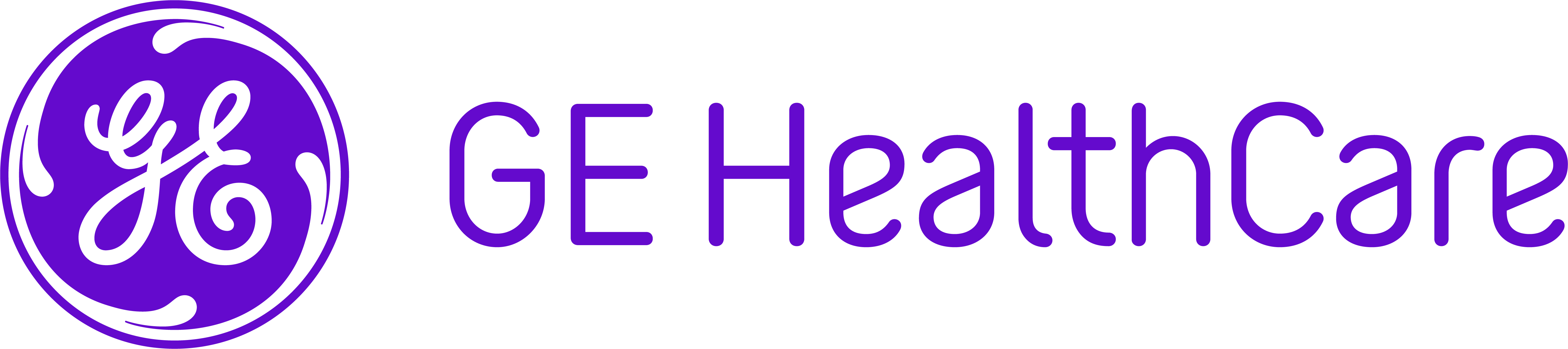 GE Healthcare logo.